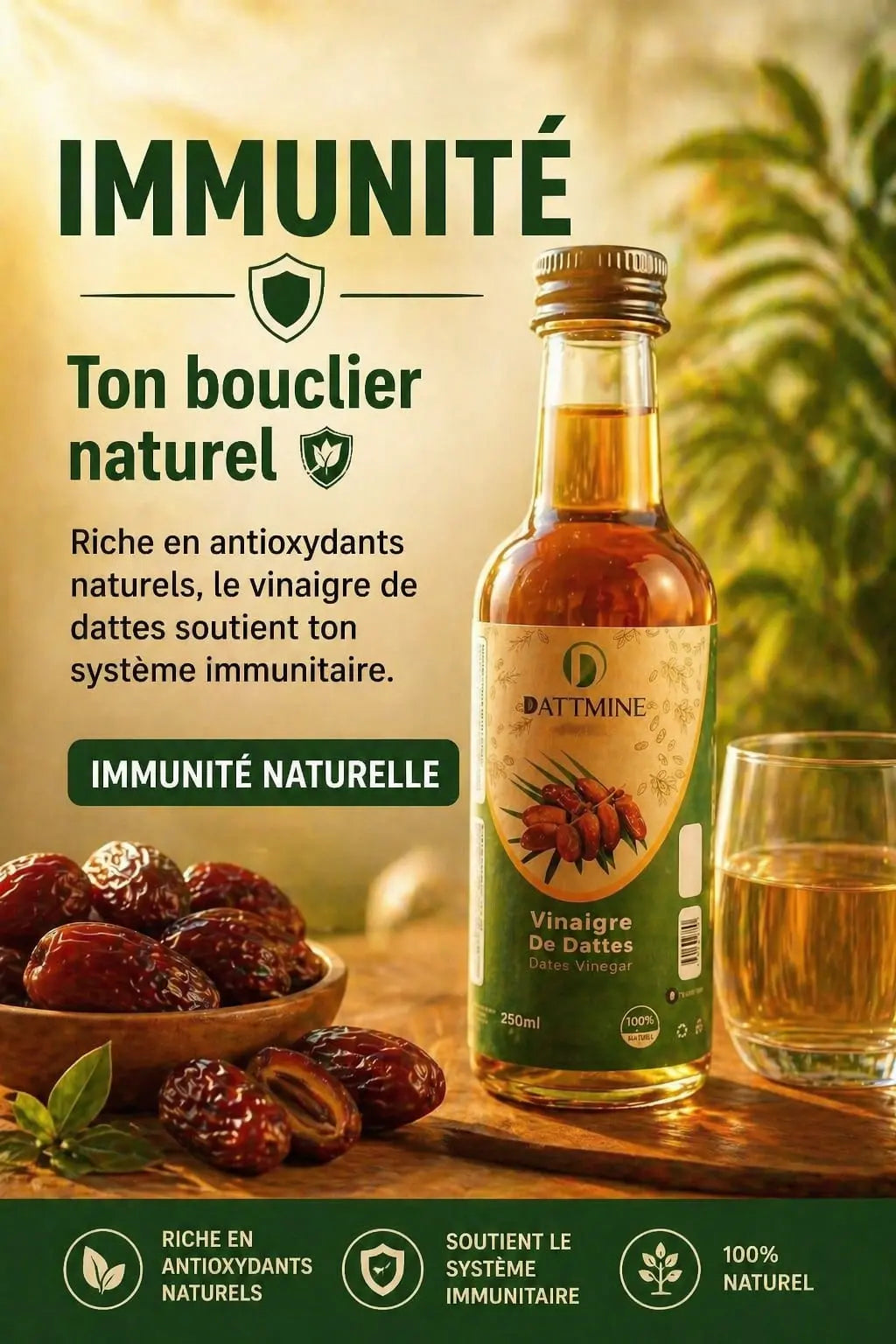 Produit naturel DATTMINE pour une alimentation saine